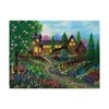 Trademark Fine Art Bonnie B Cook 'Chalet Gardening' Canvas Art, 18x24 ALI39399-C1824GG